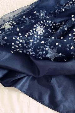 Spaghetti Straps Navy Blue Tulle Sweetheart Homecoming Dresses,Short Prom Dress WLD0144