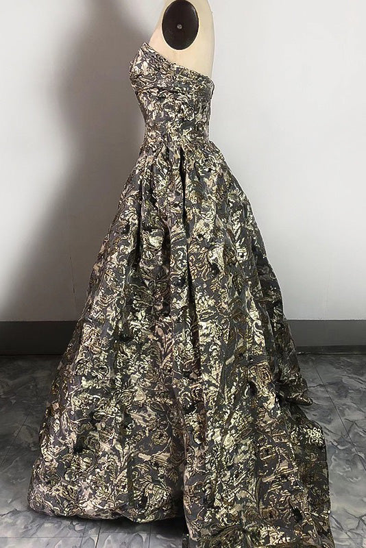 Simple Sweetheart  Long Prom Gown, A Line Evening Dress WLD0272